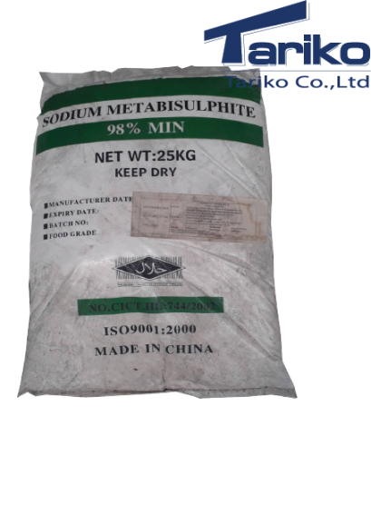 Sodium metabisulphite หรือสารฟอกขาว (food grade)
