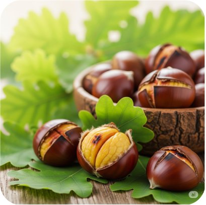 เกาลัดโภชนาการที่ซ่อนอยู่ในเม็ดเล็ก ๆ