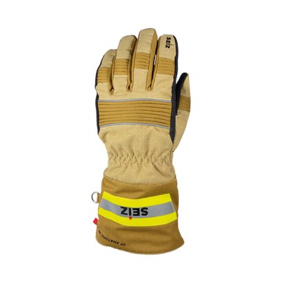 ถุงมือดับเพลิง ยี่ห้อ SEIZ รุ่น FIRE-FIGHTER ANATOMIC PBI (FF-A-PBI)