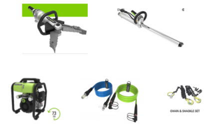 เครื่องตัดถ่างในตัวเดียวกันระบบน้ำมัน  (Extrication Hydraulic) SET2
