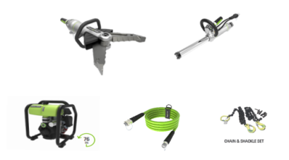 เครื่องตัดถ่างในตัวเดียวกันระบบน้ำมัน  (Extrication Hydraulic) SET3