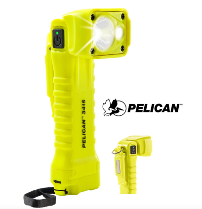 ไฟฉายดับเพลิงติดหน้าอก ยี่ห้อ PELICAN รุ่น 3415M