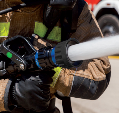 หัวฉีดน้ำดับเพลิง ชนิดปรับฝอยแบบด้ามปืน (FIRE FIGHTING NOZZLES)  ยี่ห้อ VIPER รุ่น BD 3012
