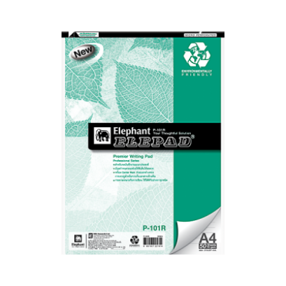 สมุดฉีกตราช้าง ขนาด 210 x 297 มม. (A4) 70 แกรม 50 แผ่น