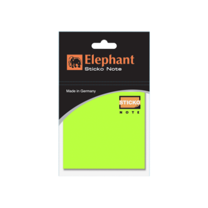 STICKO NOTE STD 3X3 NEON (OPP) 40 SH