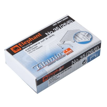 ลวดเย็บ No.35 (26/6)  ตราช้าง