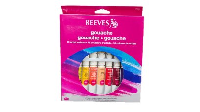 รีฟ (Reeves) สีโปสเตอร์ ชุด 18 X 10 มล.