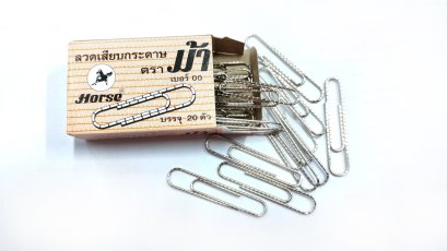 ลวดเสียบ กลม (กล่อง 20 ตัว) ตราม้า 00