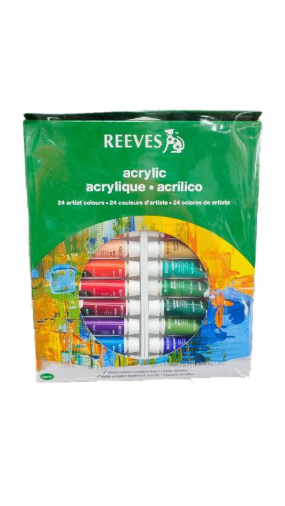 REEVES ชุดสีอะคริลิค รีฟส์ 24 สี 10 ml