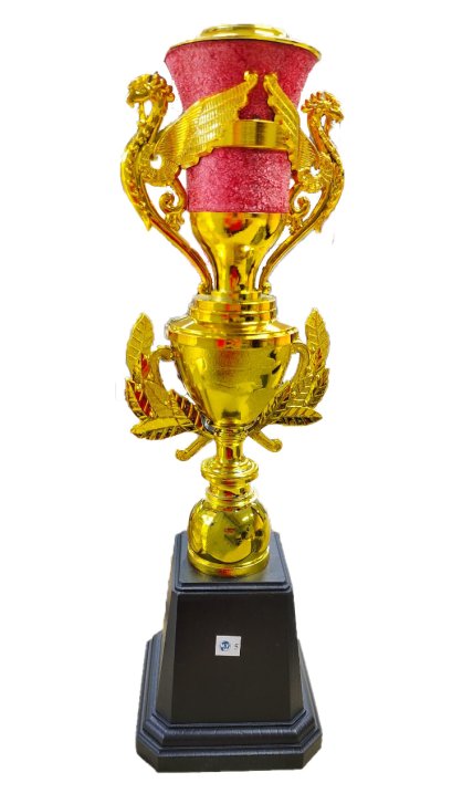 No.5 ถ้วยรางวัล เบอร์ 05 สามารถเลือกชนิดหัวรางวัลได้