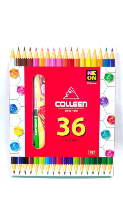 COLLEEN สีไม้คอลลีน 2 หัว 18 ด้าม 36 สี