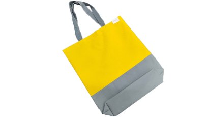 กระเป๋าผ้า 2 สี ขนาด 14x14 นิ้ว