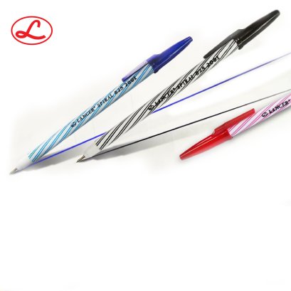 ปากกาลูกลื่น 0.5 มม. หมึกสีน้ำเงิน แลนเซอร์ สไปรัล 825