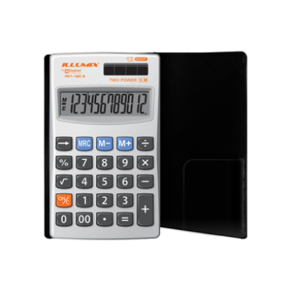 ILLUMIX CALCULATOR POCKET P01-12D S