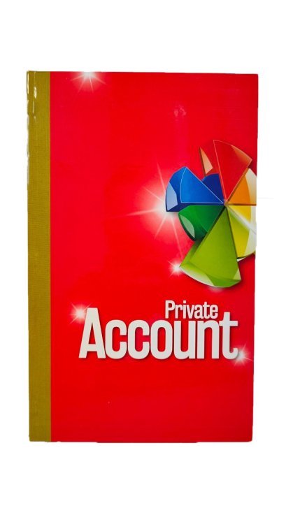 Mayfiower Private Account สมุดบัญชีปกมัน สมุดทำบัญชี