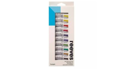 สีน้ำ ตรา REEVES 12 สี 10 ml.