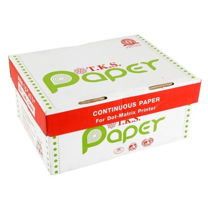 กระดาษต่อเนื่อง 15x11 1ชั้น/2000