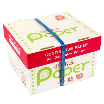 กระดาษต่อเนื่อง 9.5x5.5 2ชั้น/1000