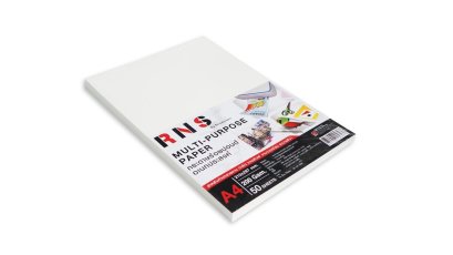 RNS กระดาษร้อยปอนด์ กระดาษแข็ง A4 หนา 200 แกรม