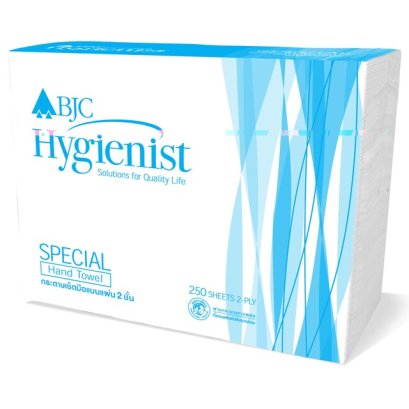 กระดาษเช็ดมือต่อเนื่อง 2 ชั้น (1x1000) BJC Hygienist