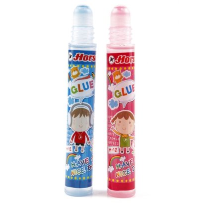 กาวน้ำแท่ง 50 cc ตราม้า H-12 หัวฟองน้ำ