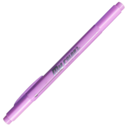 ปากกา MY COLOR 2 หัว DONG-A NO MC2.56 สีม่วงอมชมพูอ่อน
