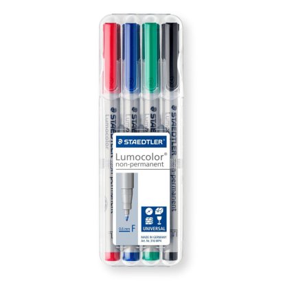 ปากกาเขียนสไลด์ลบไม่ได้ STAEDTLER 316 4 สี
