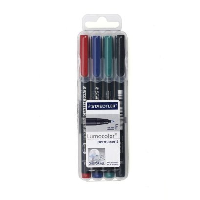 ปากกาเขียนสไลด์ลบไม่ได้ STAEDTLER 318 4 สี