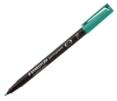 ปากกาเขียนสไลด์ลบไม่ได้ STAEDTLER (F) 318-5 สีเขียว