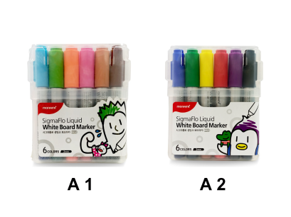 ปากกาไวท์บอร์ด SIGMAFLO LIQUID 220 (1ชุด6สี)