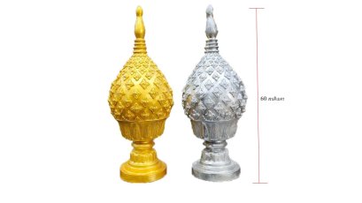 พานพุ่มไฟเบอร์ 60 เซนติเมตร (สอบถามราคา)