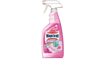 มาจิคลีน สเปรย์ทำความสะอาดห้องน้ำสีชมพู 500 มล.