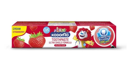 KODOMO ยาสีฟันเด็ก โคโดโม ชนิดครีม สูตรอัลตร้า ชิลด์ 40 กรัม