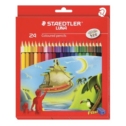 สีไม้ LUNA 24สี STAEDTLER 136C24Q