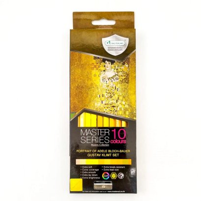 สีไม้ยาว 10สี MASTER SERIES MASTER-ART รุ่น GUSTAV KLIMT