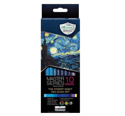 สีไม้ยาว 10สี MASTER SERIES MASTER-ART รุ่น VAN GOGH