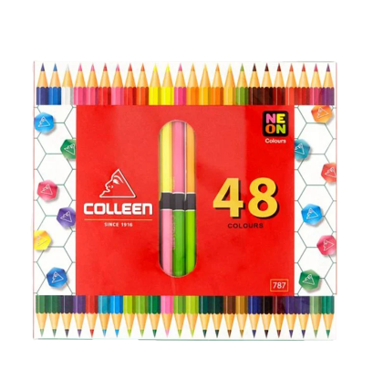 สีไม้ยาว 24แท่ง 48สี COLLEEN #787