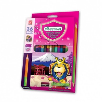 สีไม้ยาว 36สี MASTERART