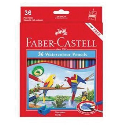 สีไม้ระบายน้ำนกแก้ว 36สี FABER-CASTELL