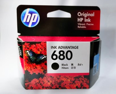 HP ตลับหมึกอิงค์เจ็ท 3 สี HP 680/ 680 BK