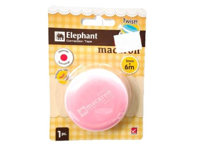 ตราช้าง เทปลบคำผิด Macaron