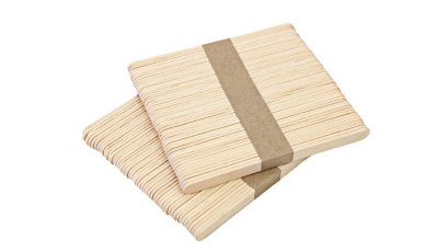 ไม้ไอติม สีธรรมชาติ 25 ชิ้น