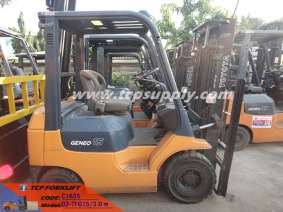TOYOTA FORKLIFT / 02-7FG15 / 3.0 m