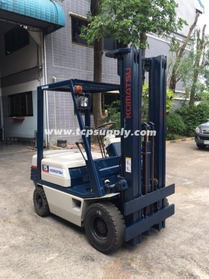 KOMATSU FORKLIFT / FD15H-15 / 5.0 m F/F