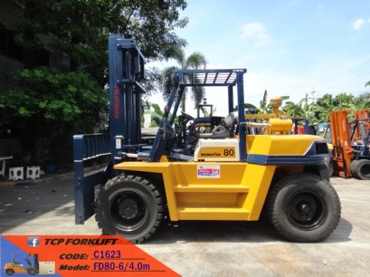 KOMATSU FORKLIFT / FD80-6 / 4.0 m