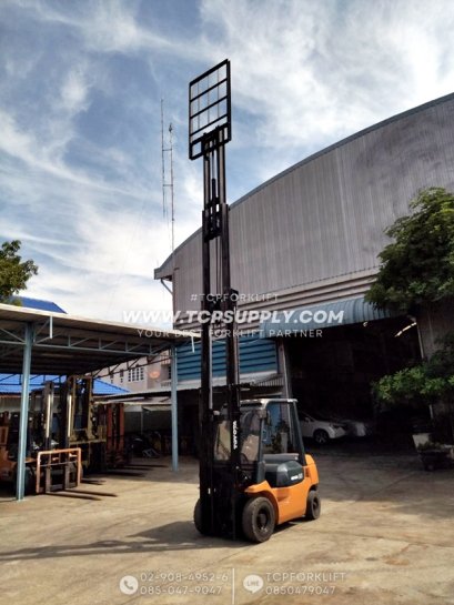 TOYOTA FORKLIFT / 7FD25 / 6.5 m