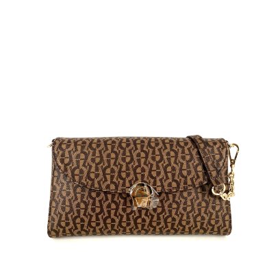 Aigner Zoe Pochette Signature AA Brown