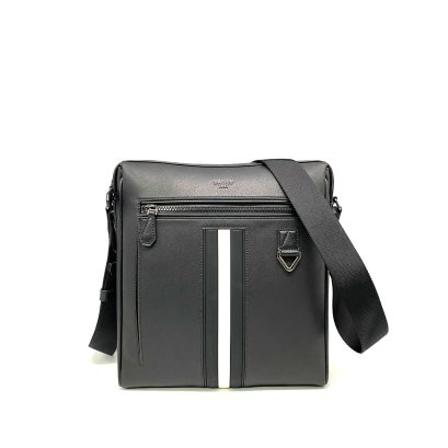 Bally Mecoy Sling Saffiano Black List White