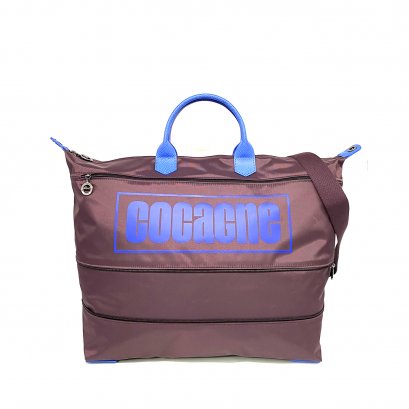 Longchamp Cocagne Travel Bag Expand Purple Blue