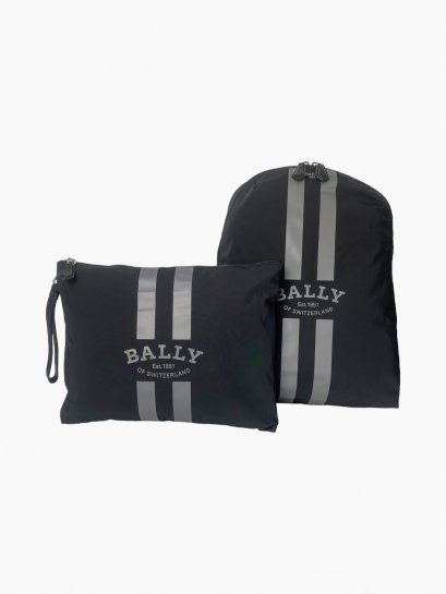 Bally OTG Backpack Nylon Multi Black